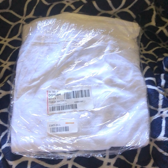 ⬇️ 🆕 Champion Powerblend Graphic Boyfriend White Large Sweatshirt - Picture 6 of 12